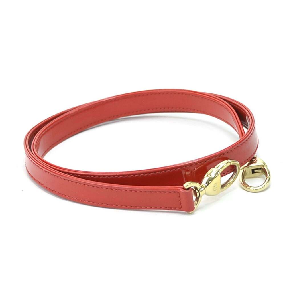 CHRISTIAN DIOR Red Leather Shoulder Bag - Picture 9 of 15